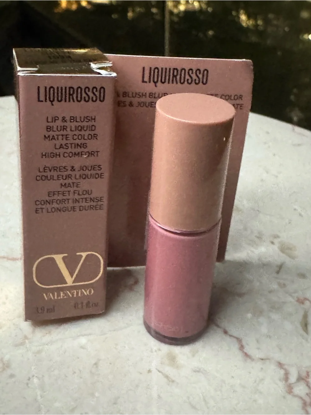 Valentino Liquirosso Lip & Blush Blur — Catch Me If You Can 109R